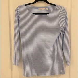 Vineyard vines 🐳 striped 3/4 sleeve top